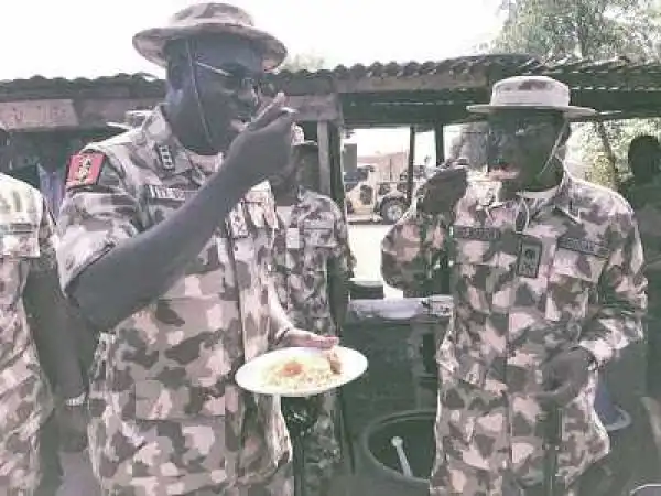 See What The Chief Of Army Staff Did During His Visit To Troops In Borno. Photos